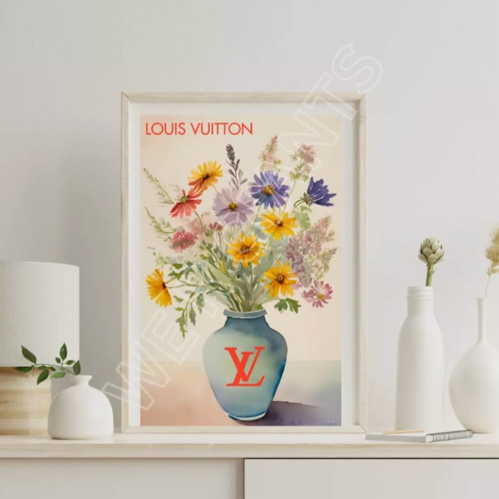 Louis Vuitton Flower 💐 11x17 Art Print